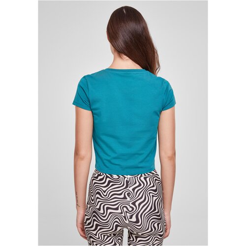 Urban Classics Ladies Stretch Jersey Cropped Tee watergreen XXL