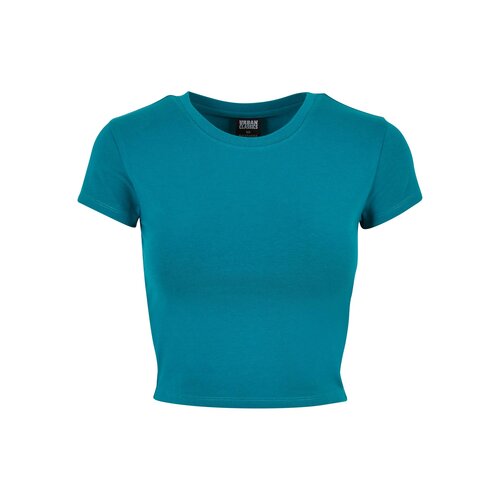 Urban Classics Ladies Stretch Jersey Cropped Tee watergreen XXL