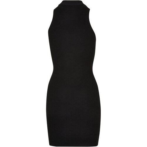 Urban Classics Ladies Cut Out Sleevless Dress black L