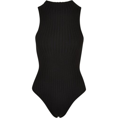 Urban Classics Ladies Rib Knit Sleevless Body black L