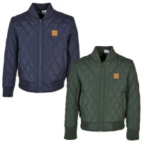 Urban Classics Kids Boys Diamond Quilt Nylon Jacket