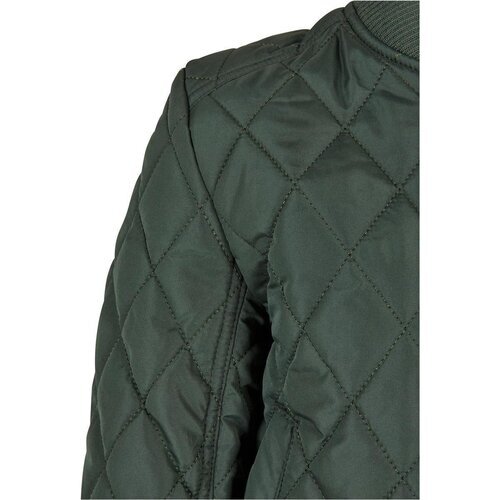 Urban Classics Kids Boys Diamond Quilt Nylon Jacket olive 146/152