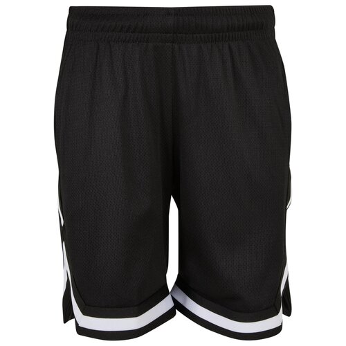 Urban Classics Kids Boys Stripes Mesh Shorts black 110/116