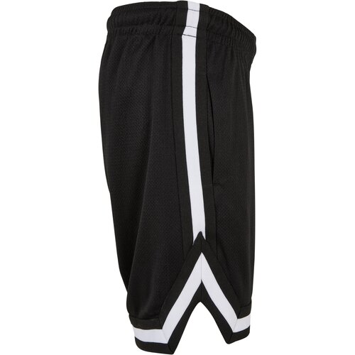 Urban Classics Kids Boys Stripes Mesh Shorts black 110/116