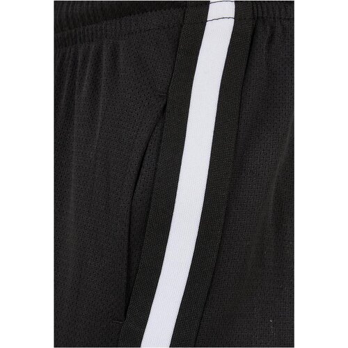 Urban Classics Kids Boys Stripes Mesh Shorts black 110/116