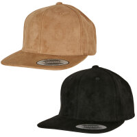 Yupoong Suede Leather Snapback