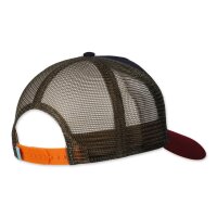 Coastal HFT Trucker Cap LSDO navy/wine