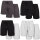 Build Your Brand Ladies Terry Shorts 2-Pack