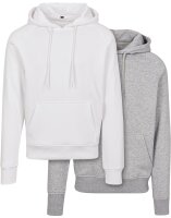 Build Your Brand Raglan Sweat Hoody 2-Pack