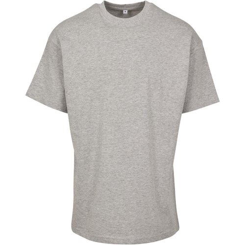 Build Your Brand Premium Combed Jersey Loose 2-Pack heather grey M