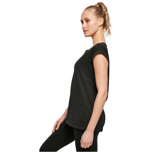 Build Your Brand Ladies Viscose Tee 2-Pack black 3XL