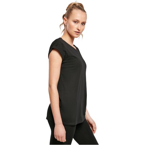 Build Your Brand Ladies Viscose Tee 2-Pack black 3XL