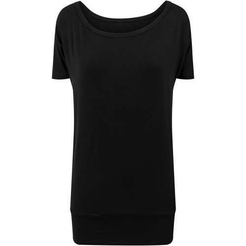 Build Your Brand Ladies Viscose Tee 2-Pack black 3XL