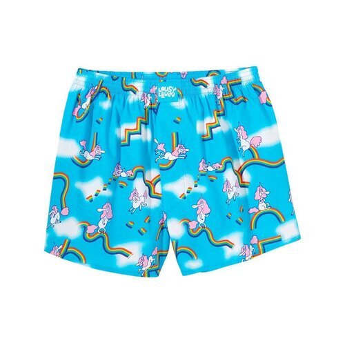 Lousy Livin Boxershorts Sky Gym & Dolphin 2 Pack Sky Ocean S