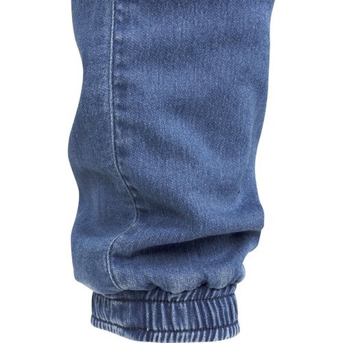 Urban Classics Knitted Denim Jogpants blue washed XXL
