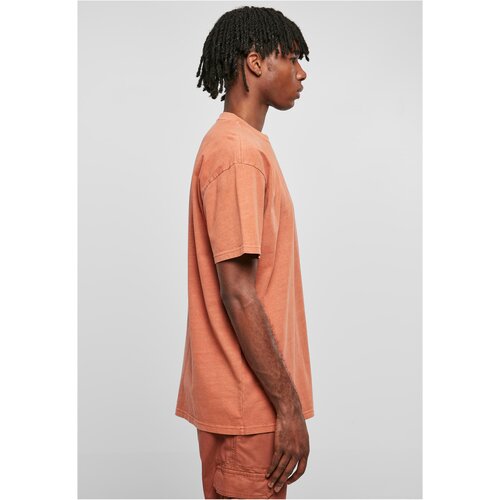 Urban Classics Heavy Oversized Garment Dye Tee terracotta M