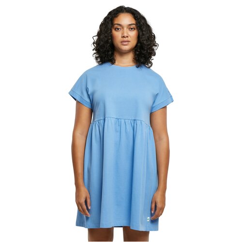 Urban Classics Ladies Organic Empire Valance Tee Dress horizonblue 5XL