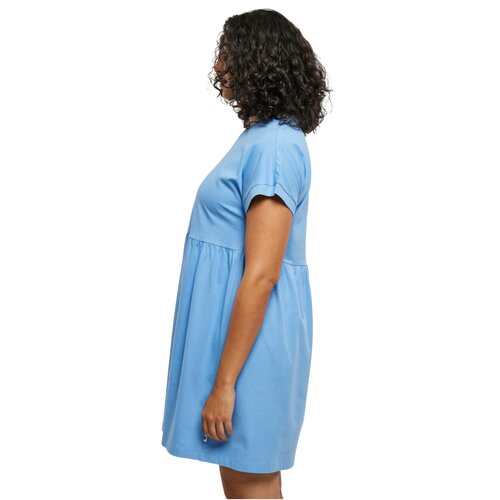 Urban Classics Ladies Organic Empire Valance Tee Dress horizonblue 5XL