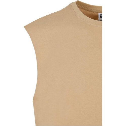 Urban Classics Open Edge Sleeveless Tee unionbeige 5XL