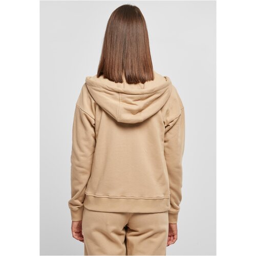 Urban Classics Ladies Organic Terry Zip Hoody unionbeige XL