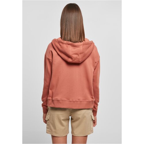 Urban Classics Ladies Organic Terry Zip Hoody terracotta 5XL