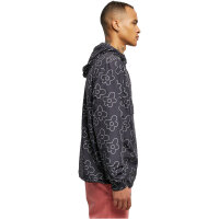 Urban Classics Flower AOP Pull Over Jacket