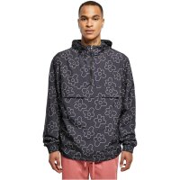 Urban Classics Flower AOP Pull Over Jacket