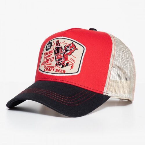 King Kerosin - HFT Trucker Mesh Cap 2023 Craft Beer  Red / Black