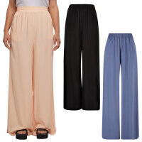 Urban Classics Ladies Wide Leg Viscose Pants