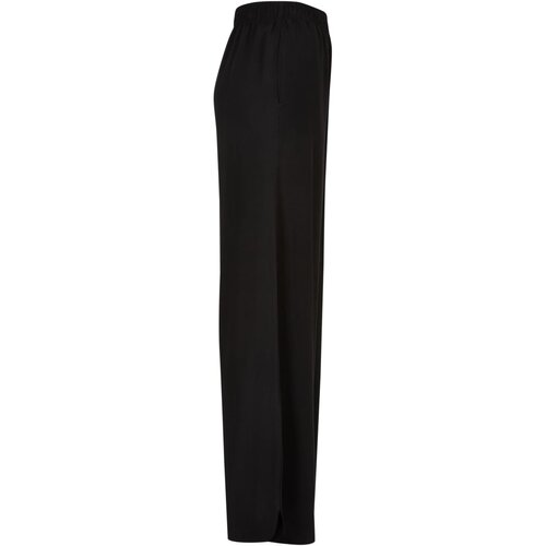 Urban Classics Ladies Wide Leg Viscose Pants black 3XL