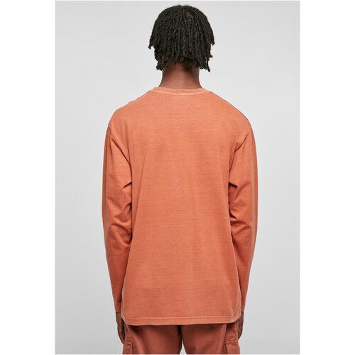 Urban Classics Heavy Oversized Garment Dye Longsleeve terracotta XL