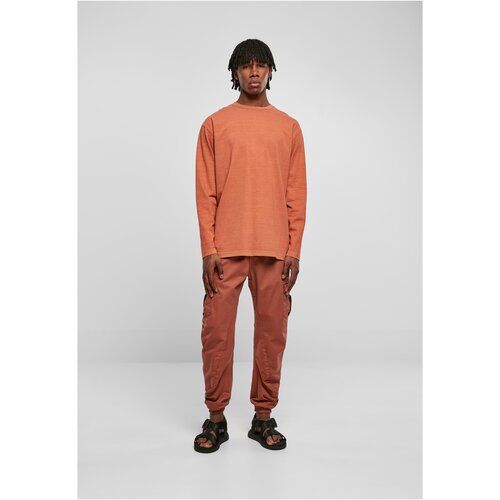 Urban Classics Heavy Oversized Garment Dye Longsleeve terracotta XL