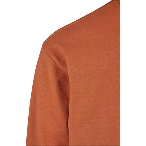 Urban Classics Heavy Oversized Garment Dye Longsleeve terracotta XL