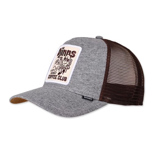 Djinns HFT Cap Coffee  heather grey