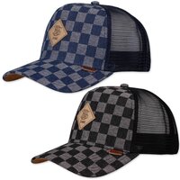 Djinns HFT Cap Denim Check