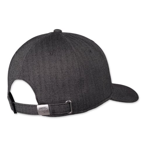 Djinns 6 Panel TrueFit Cap Fine Herringbone grey