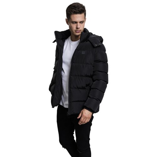 Urban Classics Hooded Puffer Jacket black L