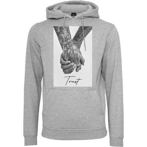 Mister Tee Trust 2.0 Hoody heather grey XL