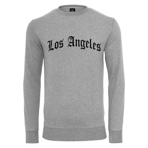 Mister Tee Los Angeles Wording Crewneck  grey XS