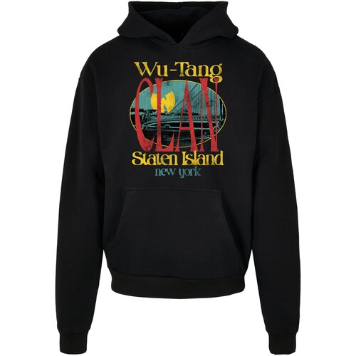 Mister Tee Wu Tang Staten Island Heavy Oversize Hoodie black XS