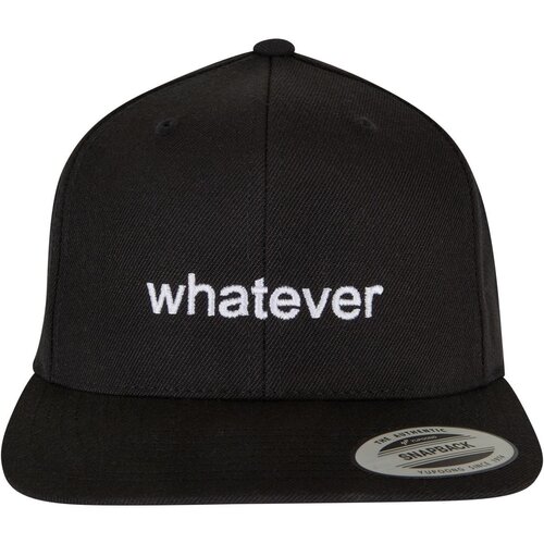 Mister Tee Whatever Snapback black/white one size