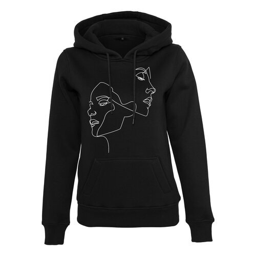 Mister Tee Ladies One Line Fit Hoody black M