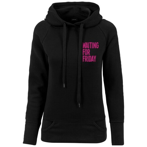 Mister Tee Ladies Waiting For Friday Hoody black L