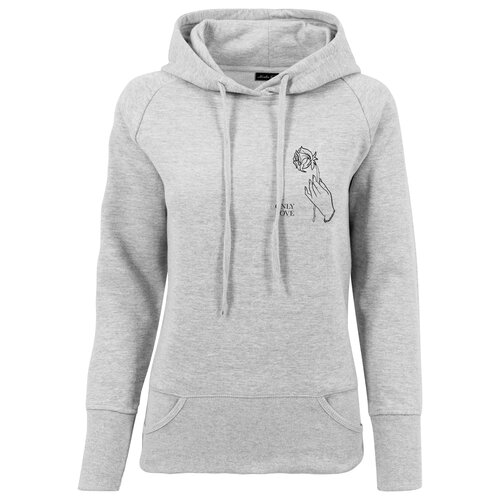 Mister Tee Ladies Only Love Hoody grey S