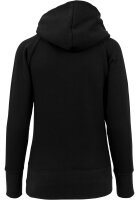 Mister Tee Ladies Never On Time  Hoody black M