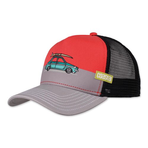 Coastal HFT Trucker Cap Retro Beauty red/grey