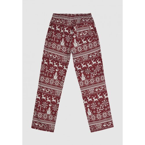 Lousy Livin Pyjama Pants Scandi Burgundy XL