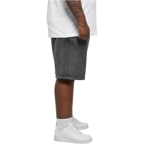 Urban Classics Heavy Sand Washed Sweat Shorts black 3XL