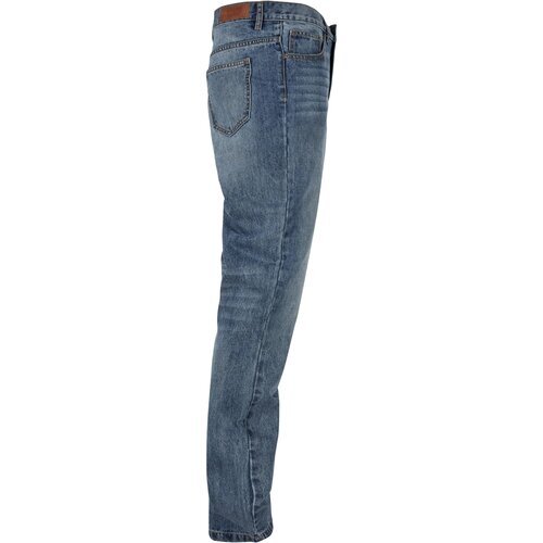 Urban Classics Flared Jeans sand destroyed washed 42