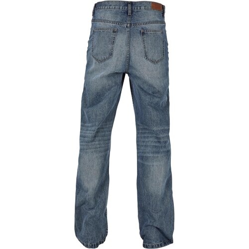 Urban Classics Flared Jeans sand destroyed washed 44